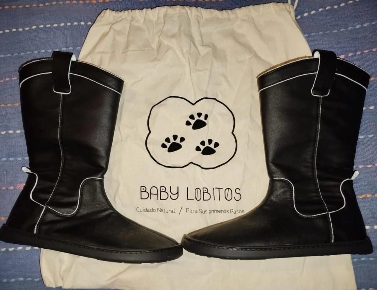 Botas barefoot media caña veganas 40